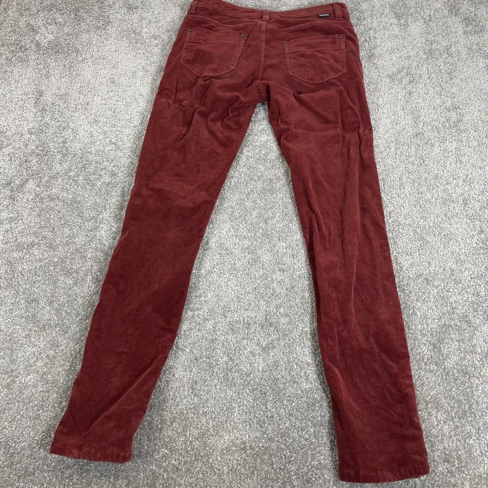 Patagonia Corduroy Pants Womens 29 Fitted Slim Fit (Sz Tag 26) Organic Cotton